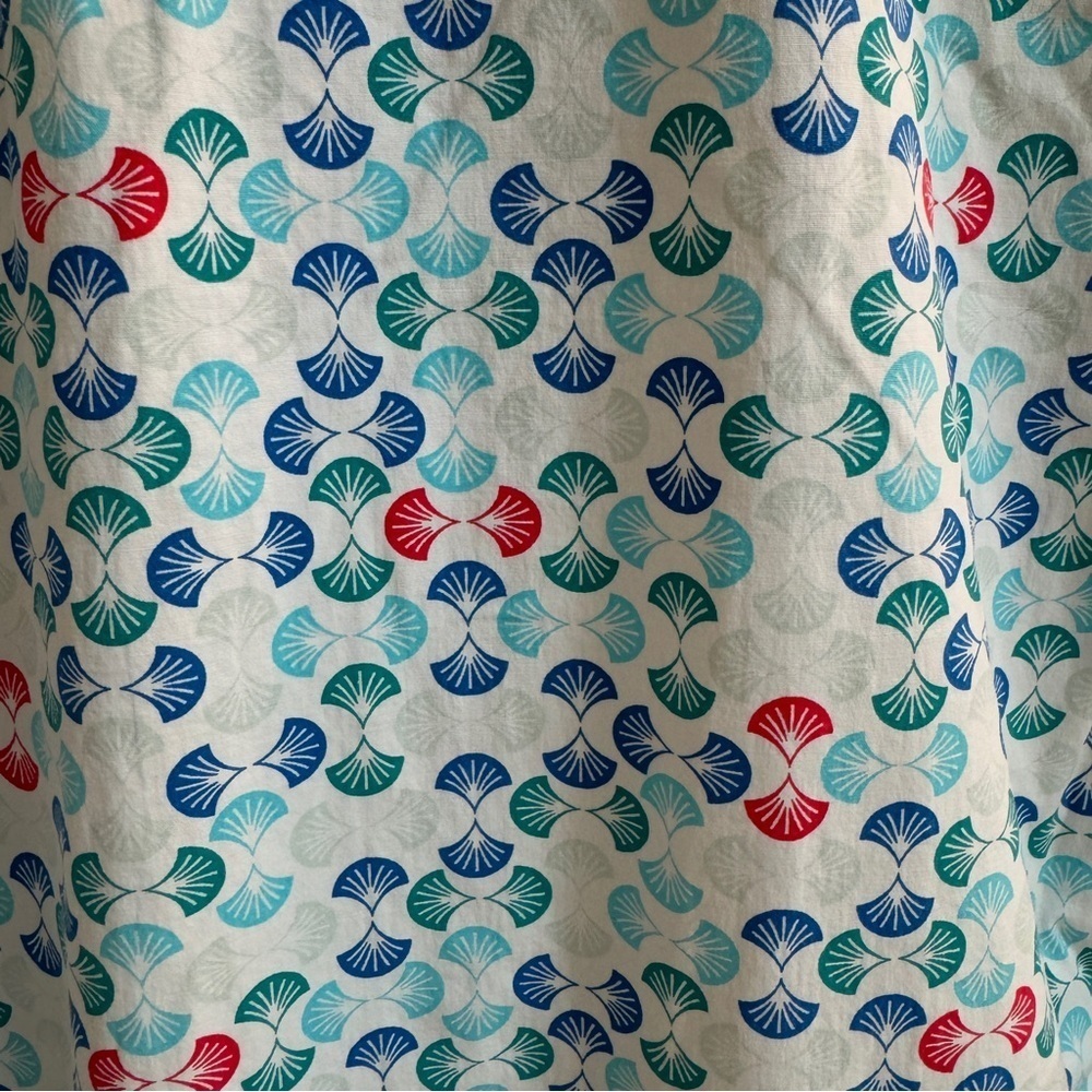 Original Penguin Short Sleeve Collared Button Up Art Deco Geo Print Mens Size M - Picture 6 of 11